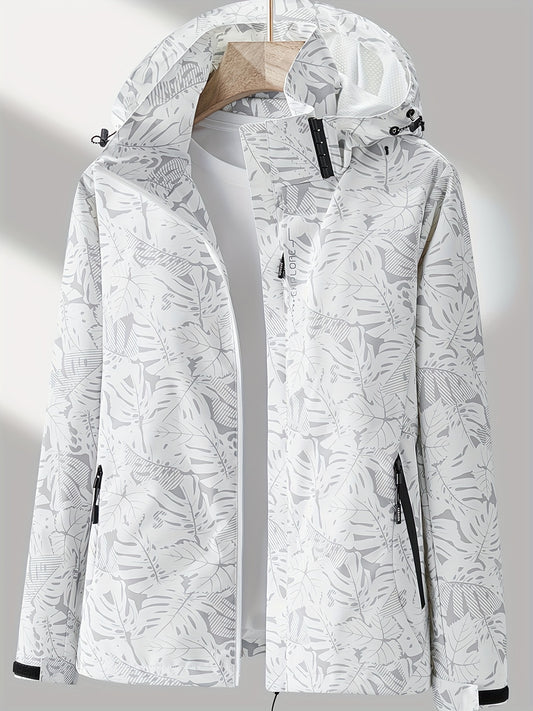 xieyinshe Women's Camouflage Outdoor Jacket: Windproof & Rainproof With Removable Hood - Perfect For Outdoor Adventures!