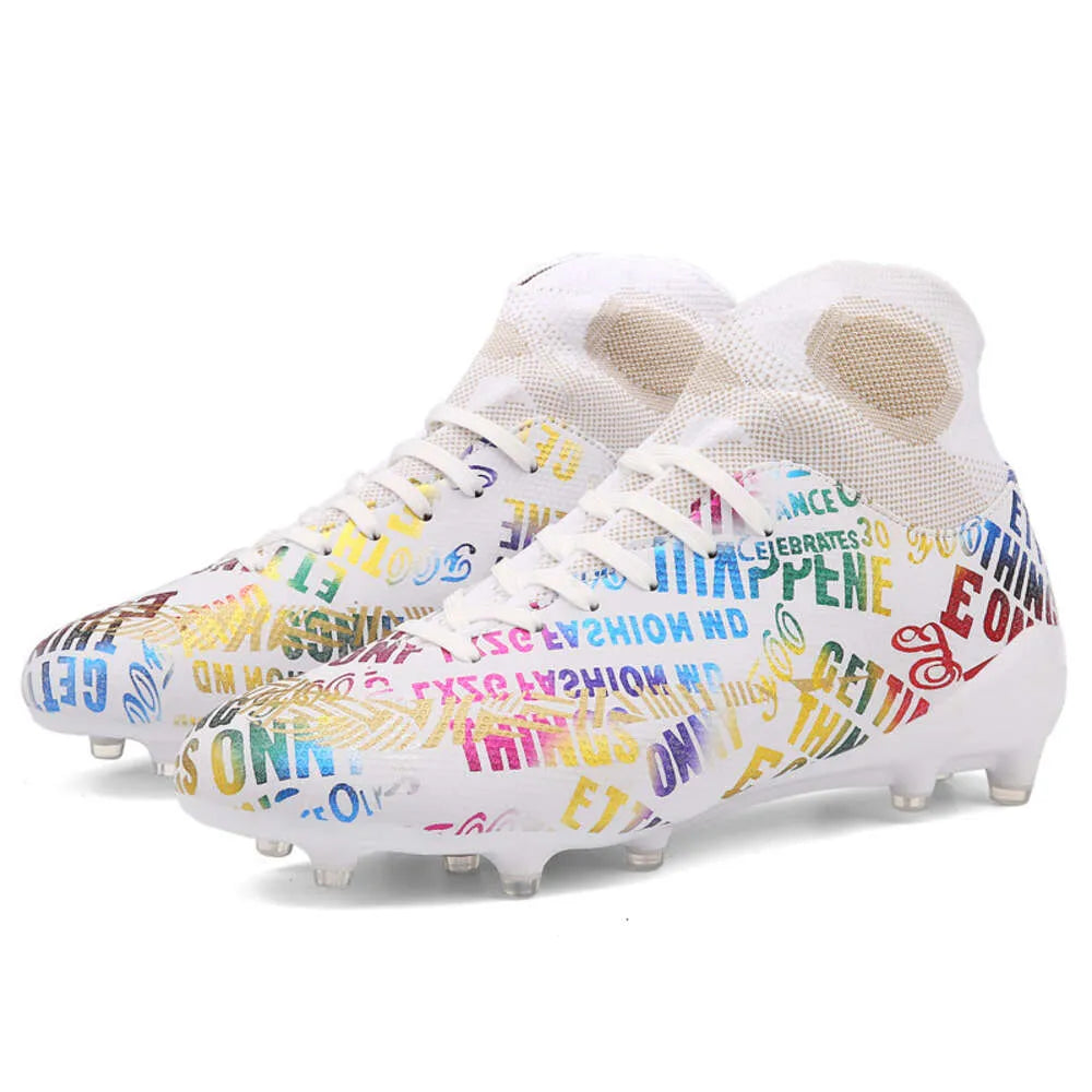 Top quality x19.1 football shoes men's and women's TF artificial grass spike student training shoe