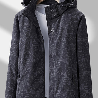 xieyinshe Women's Camouflage Outdoor Jacket: Windproof & Rainproof With Removable Hood - Perfect For Outdoor Adventures!