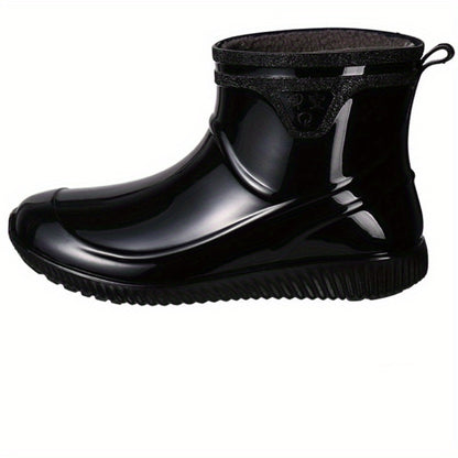 Men's Waterproof Rain Boots, Lightweight Garden Shoes