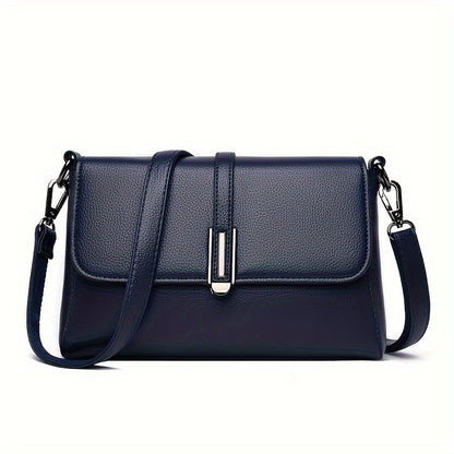 xieyinshe Fashionable Black Square Shoulder Bag, All-Match Versatile Crossbody Wallet For Women