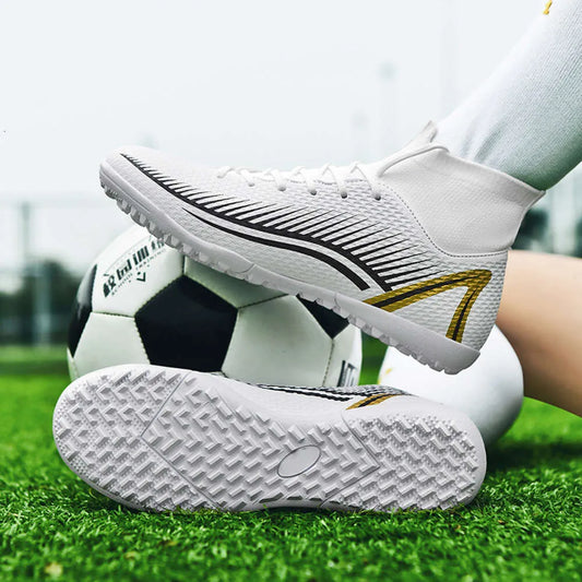 New Wholesale High Quality Safety Non-slip soccer Shoes Factory wholesale Large size Sport Football For Men