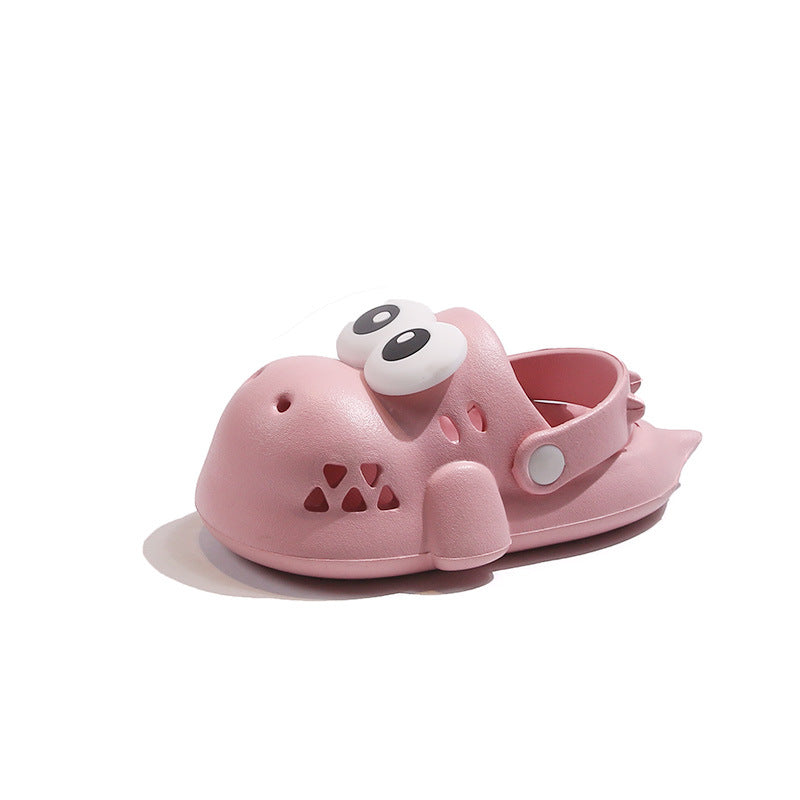 Tong Kutu Children's Hole Shoes Summer Girls Sandals Non-Slip Sandals Girl Child Baby Boy Slippers Outer Wear