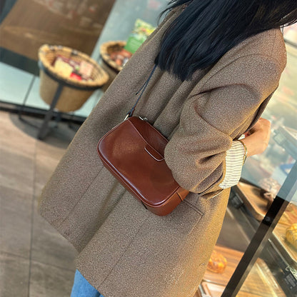 xieyinshe Pure Cowhide Multi-Pocket Messenger Bag Mobile Phone Bag Female Versatile  Spring and Summer New Genuine Leather Large Capacity Shoulder Bag