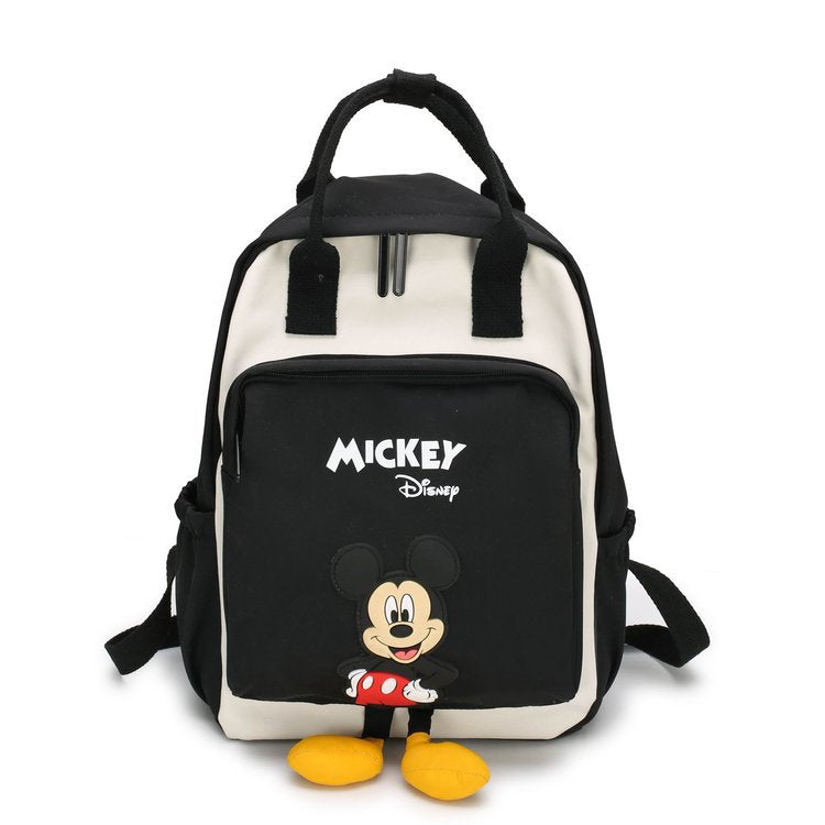 Cross-Border Backpack Girls' Korean-Style Junior High School Student Schoolbag Male High School Simplicity Fashion Primary School Student Cartoon Backpack