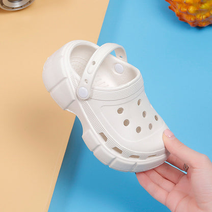 Children's Shoes. Children's Light Board Hole Shoes Women's Slippers Boys  Summer New Slippers