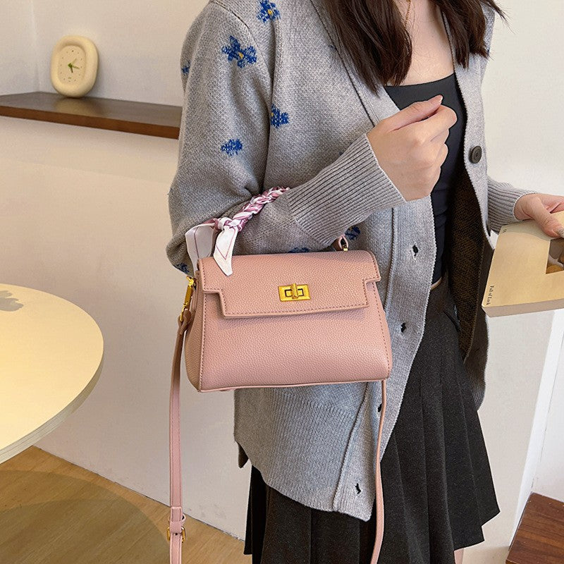 xieyinshe Foreign Trade Wholesale Partysu Bag Women's New Soft Leather Fashion Portable Small Square Bag All-Match Shoulder Messenger Bag