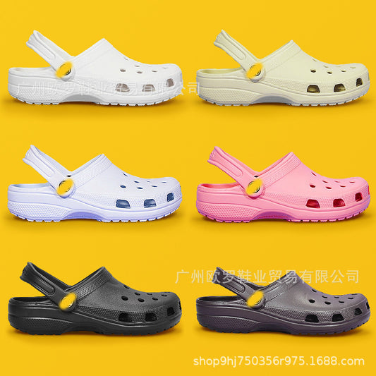 Cross Children's Hole Shoes Star Classic Soft Bottom Outdoor Outdoor Sandals Beach Shoes Closed-Toe Slippers Wholesale