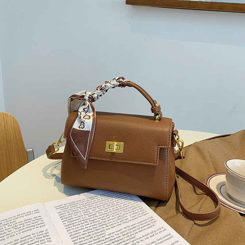 xieyinshe Foreign Trade Wholesale Partysu Bag Women's New Soft Leather Fashion Portable Small Square Bag All-Match Shoulder Messenger Bag