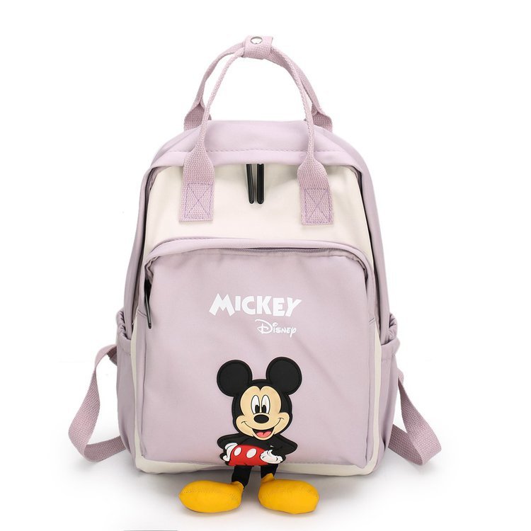 Cross-Border Backpack Girls' Korean-Style Junior High School Student Schoolbag Male High School Simplicity Fashion Primary School Student Cartoon Backpack