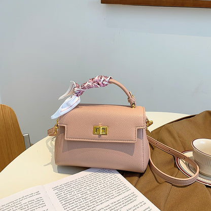 xieyinshe Foreign Trade Wholesale Partysu Bag Women's New Soft Leather Fashion Portable Small Square Bag All-Match Shoulder Messenger Bag