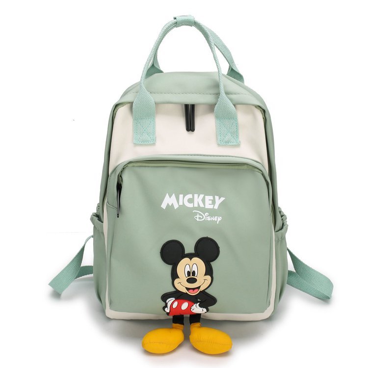 Cross-Border Backpack Girls' Korean-Style Junior High School Student Schoolbag Male High School Simplicity Fashion Primary School Student Cartoon Backpack