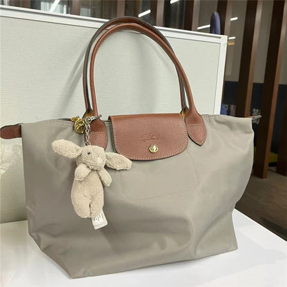 XIEYINSHE Longchamps Bag Classic Dumpling Bag Shoulder Bag Handbag Folding Underarm Bag Mummy Tote Bag Women's Bag