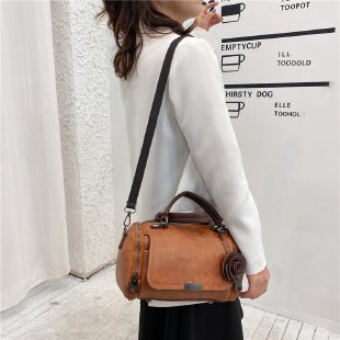 XIEYINSHE Classic Elegant Graceful Mom Elder Large Capacity Small Bag Boston Fashion Pillow Bag Women's Bag Korean Fashion Ch