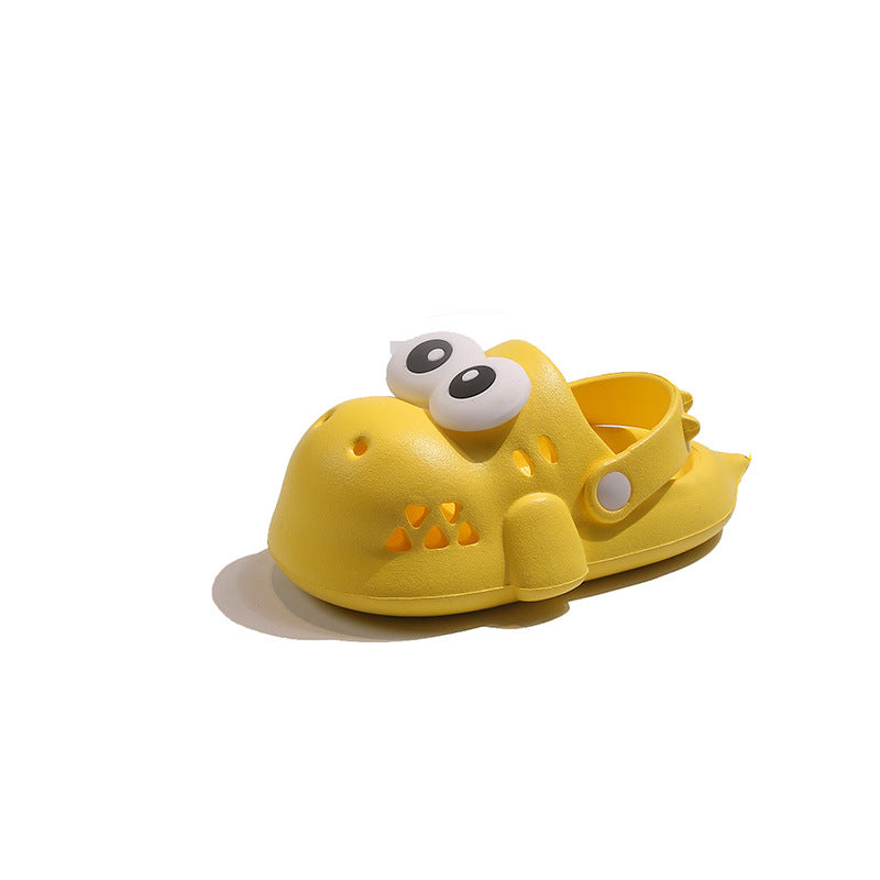 Tong Kutu Children's Hole Shoes Summer Girls Sandals Non-Slip Sandals Girl Child Baby Boy Slippers Outer Wear