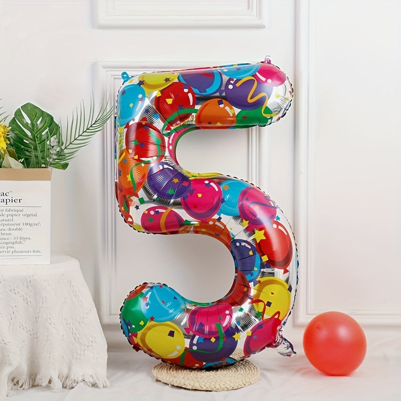 40 Inch Foil Colorful Number Balloons Birthday Party Decor Supplies