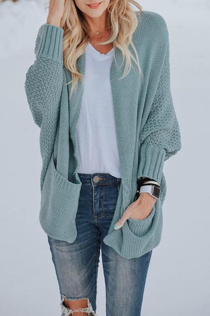 Xieyinshe Xieyinshe Cassie Batwing Sleeves Sweater Cardigans