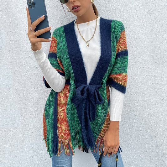 Boho Half Sleeve Cardigan