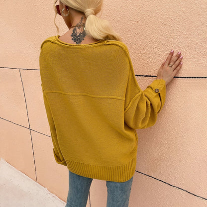 Button Side Sweater