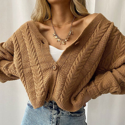 Got Cozy V-neck Sweater Cardigan