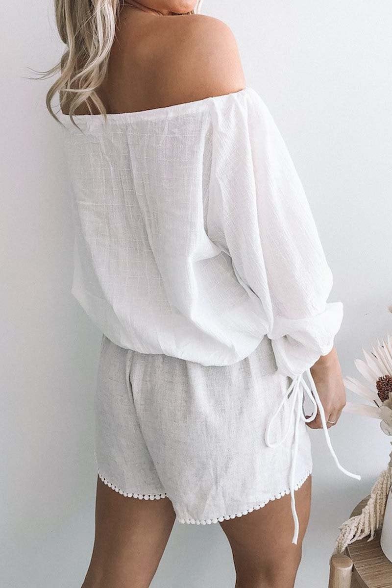 Sexy Off Shoulder Shirt Top