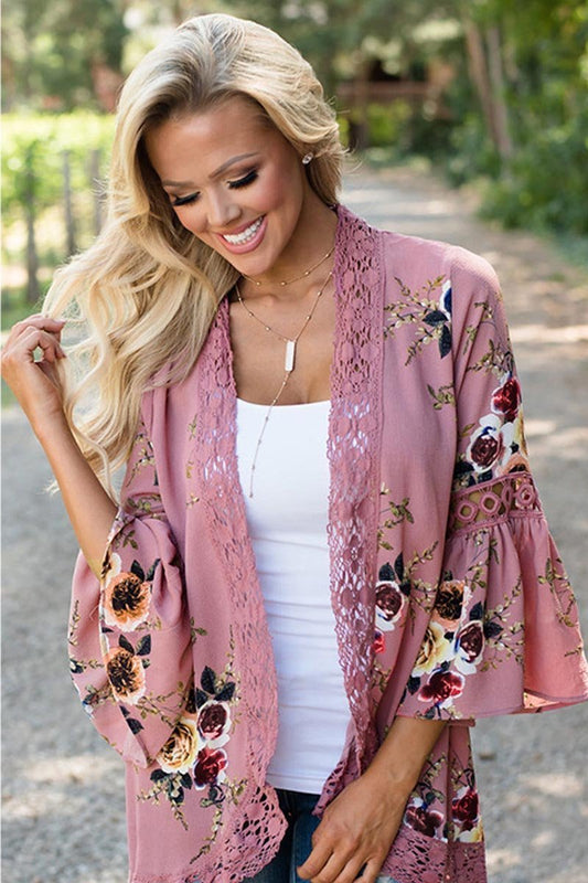 Xieyinshe Xieyinshe Floral Lace Jacket