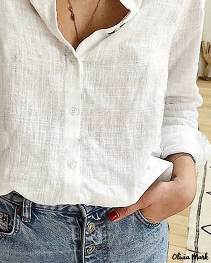 Xieyinshe - Long Sleeve Button Down Shirt