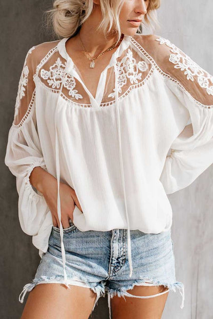 Xieyinshe Xieyinshe Casual Chiffon Shirt