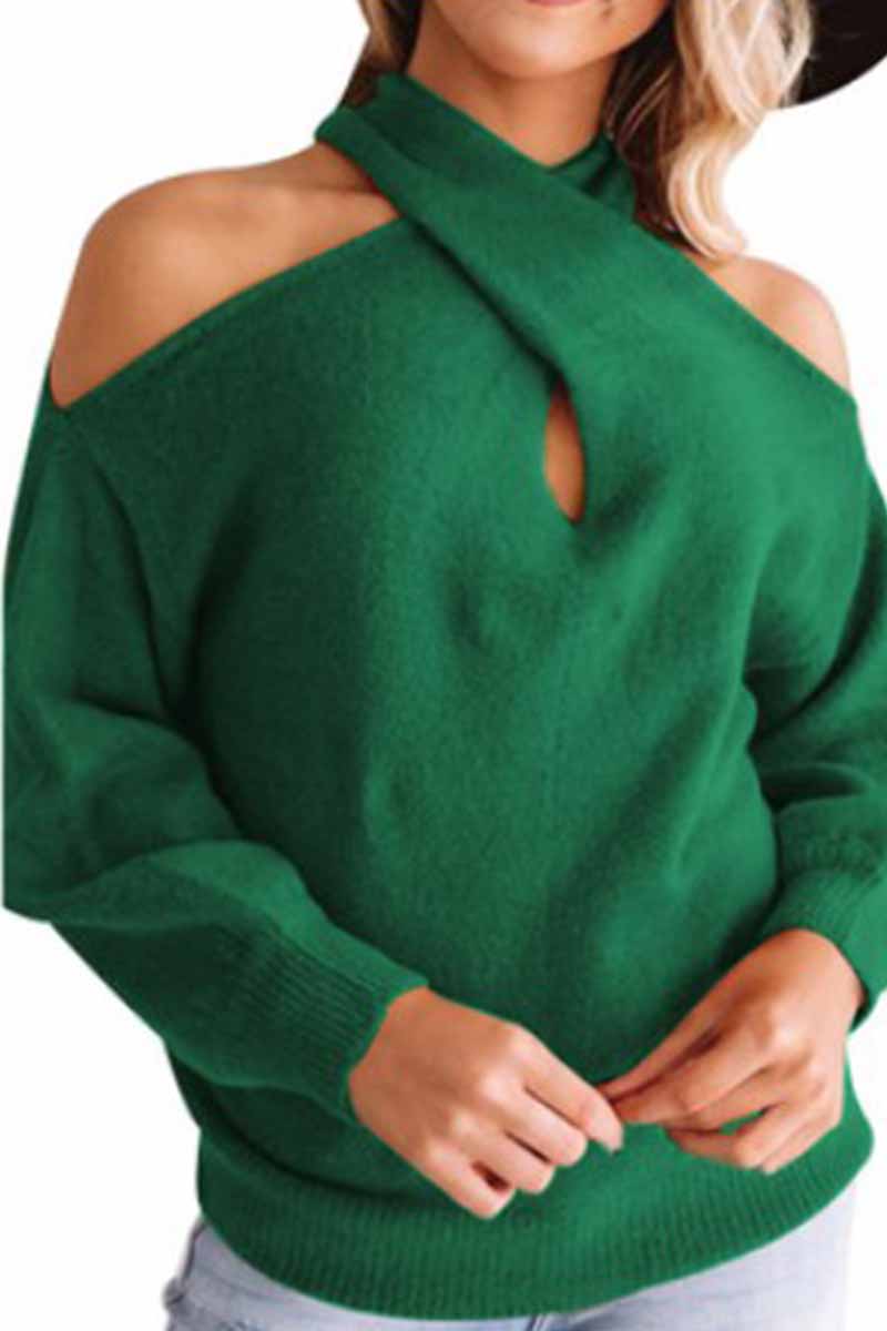 Xieyinshe Xieyinshe Hollow-out Loose Sweater(3 Colors)