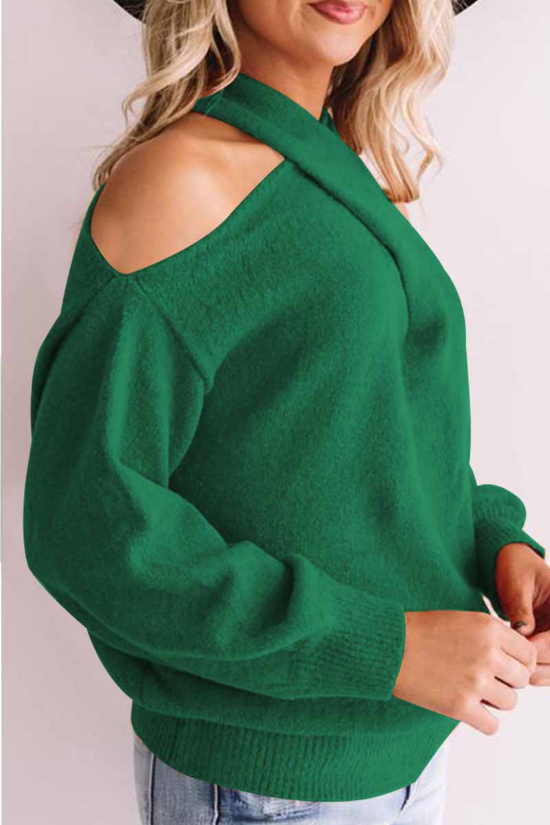 Xieyinshe Xieyinshe Hollow-out Loose Sweater(3 Colors)