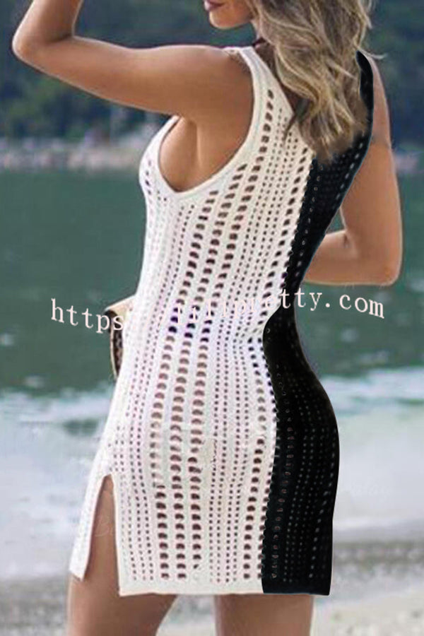 Xieyinshe Wandering Soul Crochet Cover-up Dress